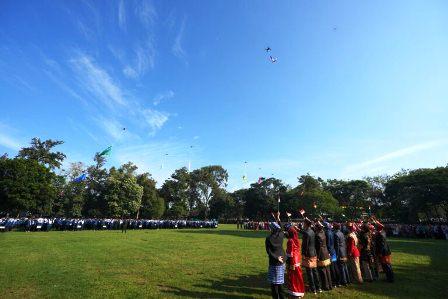 Catatan Perayaan HUT ke-80 RI dan Launching Dies Natalis ke-60 Unila